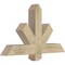 Ekena Millwork Kennewick Rough Sawn Timber Gable Bracket, Douglas Fir, 36"W x 21"H x 4"D x 4"F, 14/12 Pitch GBW036X21X0404KEN00RDF - alternate 2